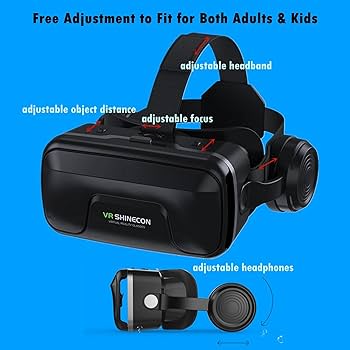 Amazon.com: Tsanglight VR Virtual Reality Headset Goggles w